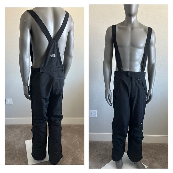 The North Face Overalls Bibs Men's small Black Snow , Ski Outdoor - Picture 1 of 14